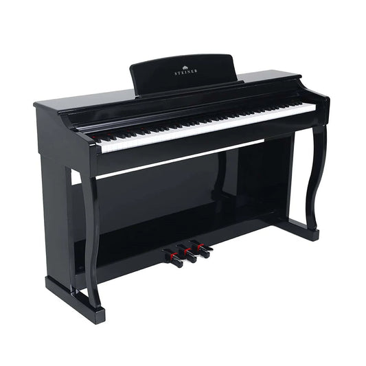 Steiner DP-850 V2 2025 version  brand new Digital Piano with Bench Black