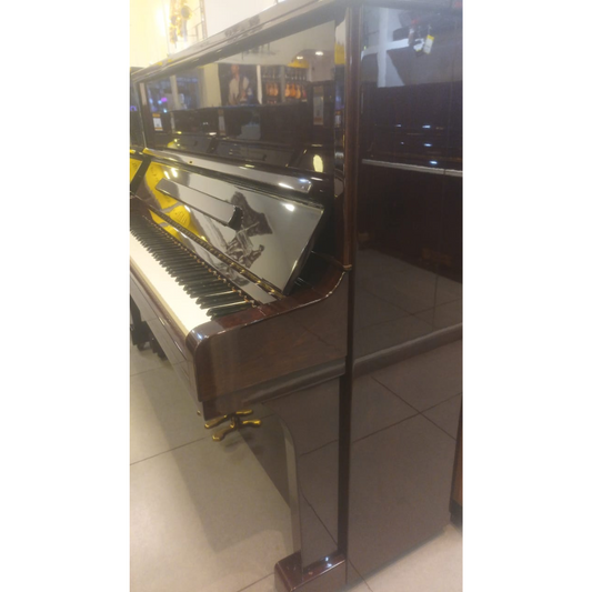 Atlas A2C Upright Piano – Mahogany Finish