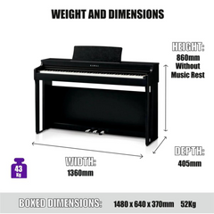 Kawai CN201W Digital Piano - White