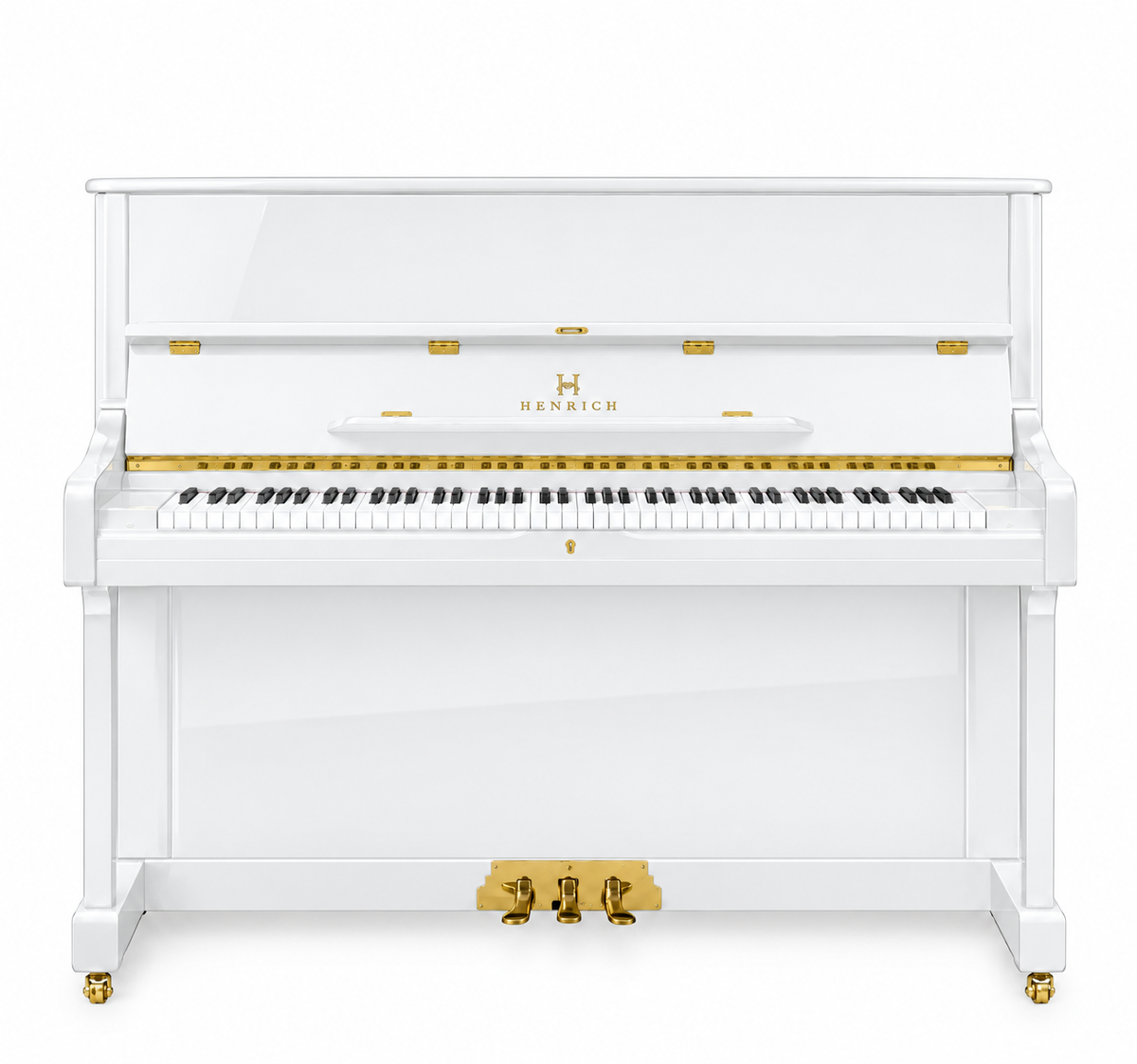 Heinrich Upright Piano HUP-121W 959337 White