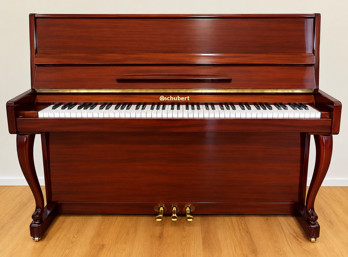 Shubert Upright Piano 570919253 Brown