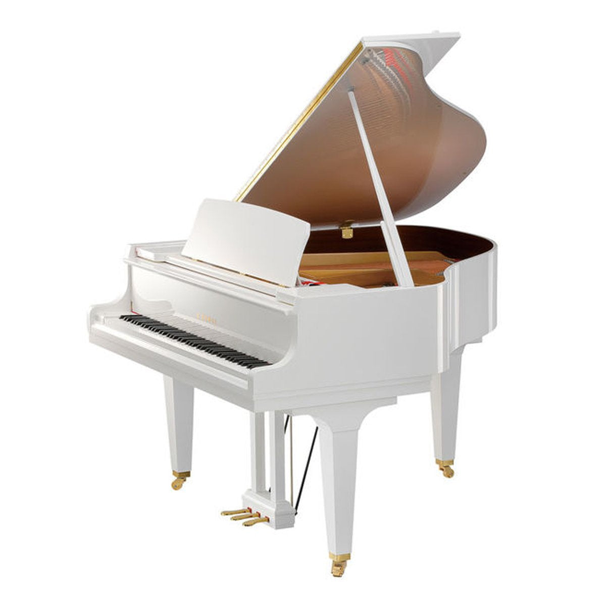 Steiner GP-152W Grand Piano - Polished White