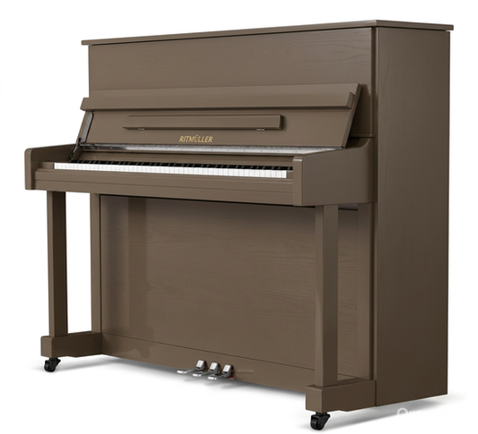 Ritmuller UpRight Piano UP120R1  Dark Cream
