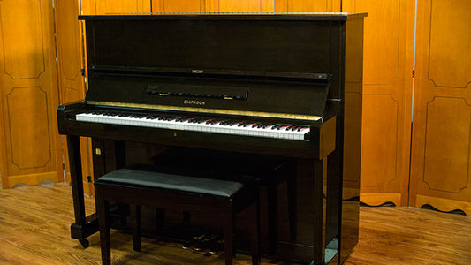 DIAPASON Upright Piano 126S M88765 BLACK Renewed