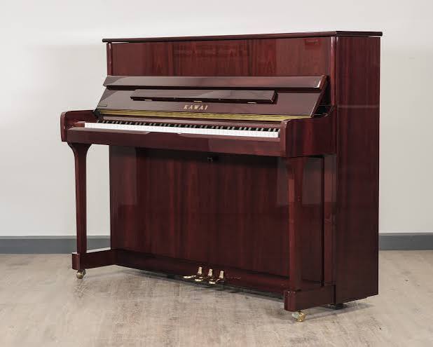 Kawai Upright Piano K2 F049392 Mahogany