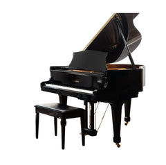 بيانو كاواي الكبير (Grand Piano) طراز KG2C رقم تسلسلي 638640، لون أسود، مُجدد.