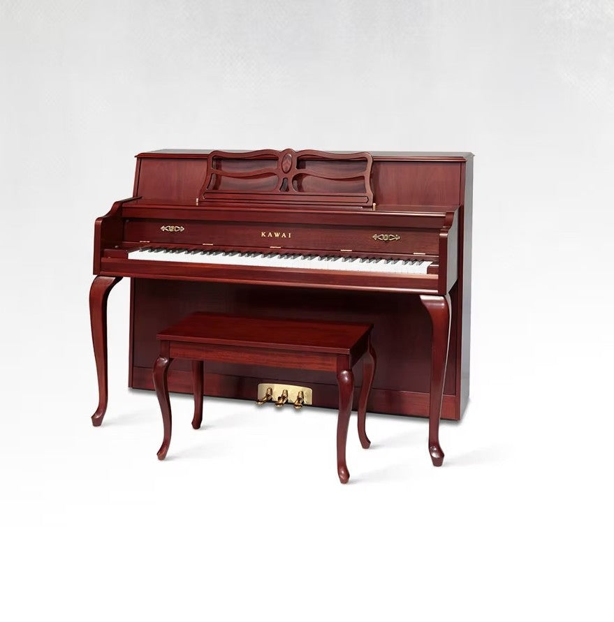 Kawai Upright Piano 607 F106186 Wolnut