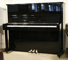 MIKI Upright Piano Renewed M76007 Black
