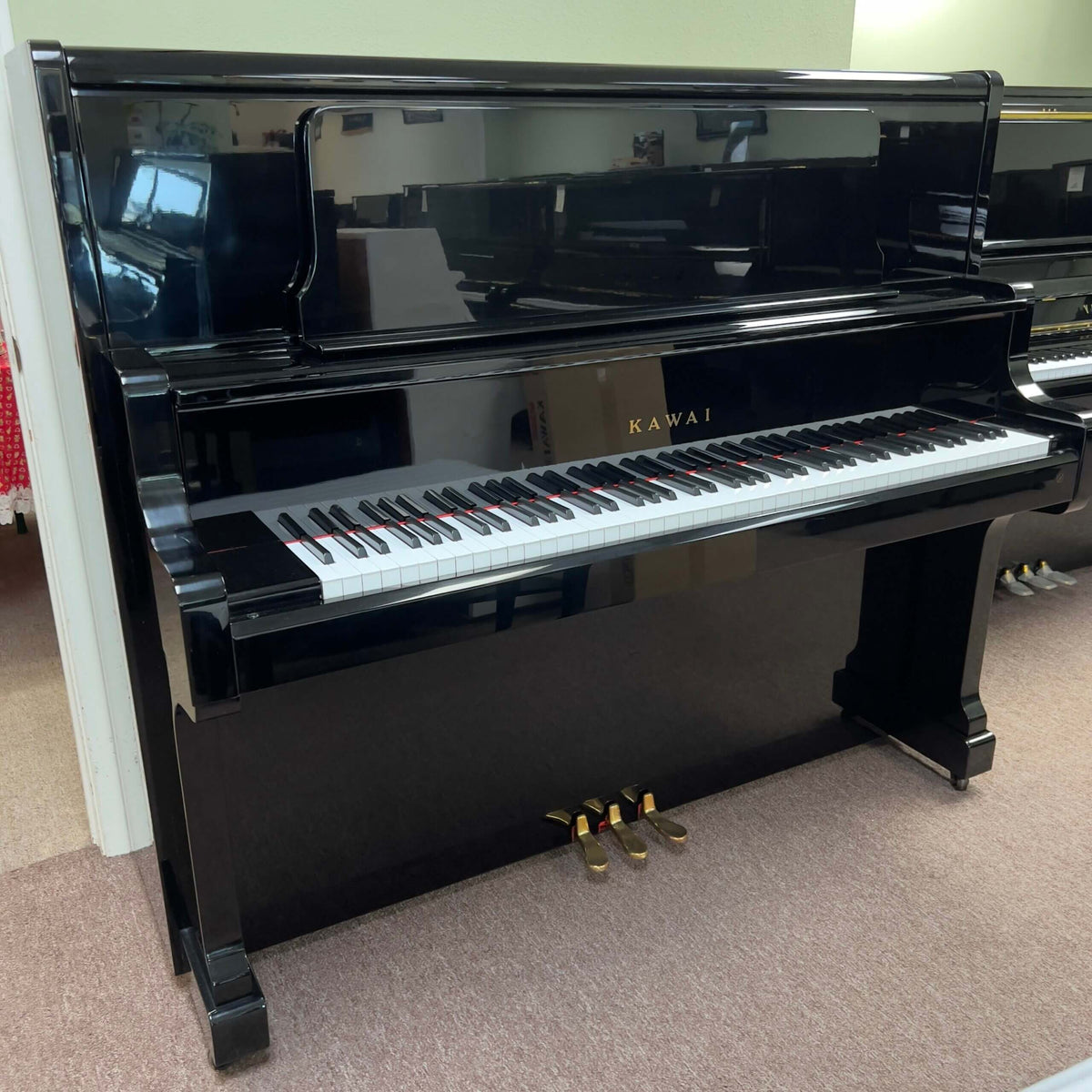 Kawai US-50 K1564290 – Black (Reconditioned Upright Piano)