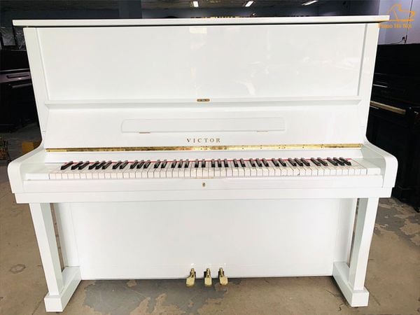 Victor Upright Piano V-107B N11332156 White